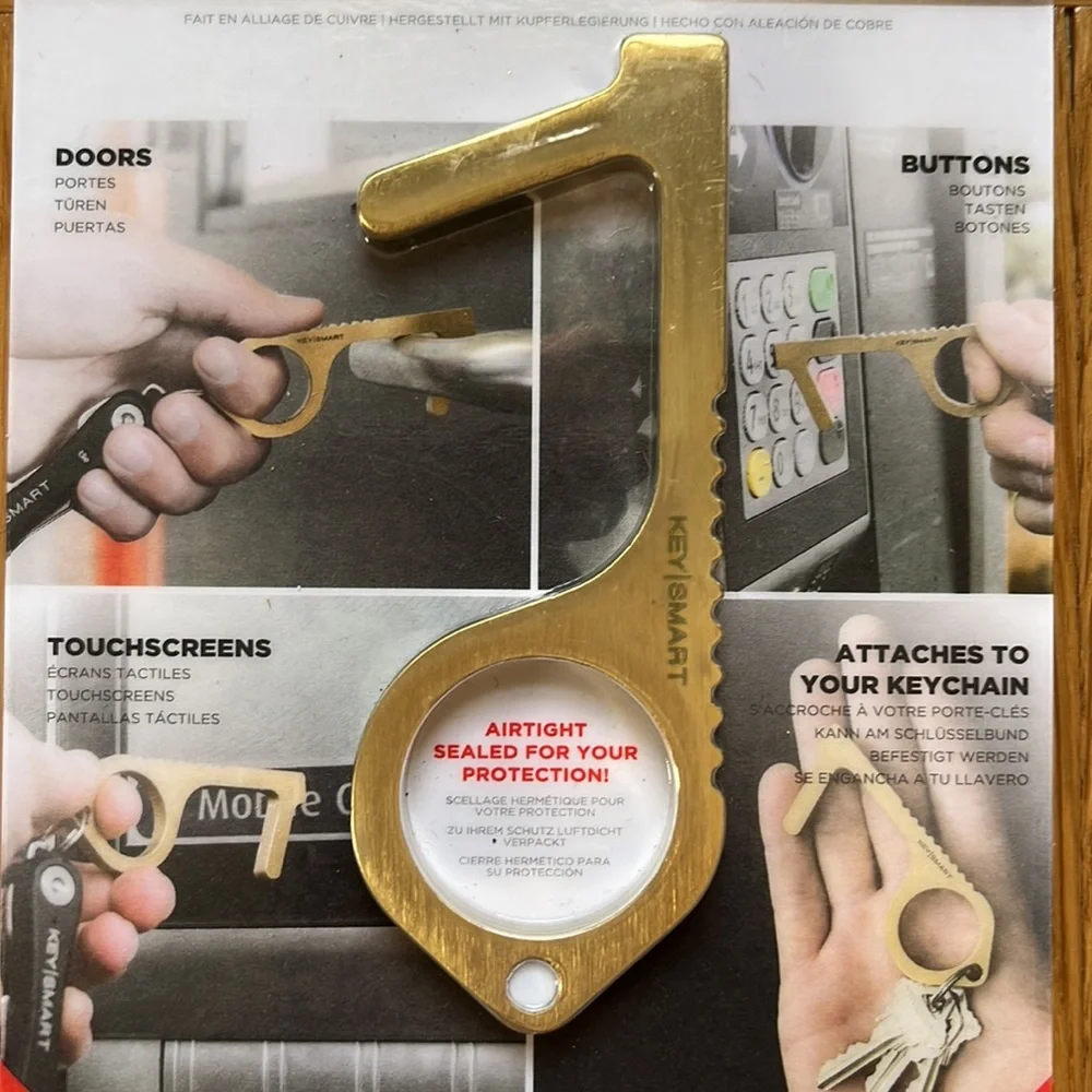 NWT KEYSMART CleanKey Copper Alloy